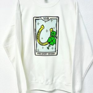The Lucky Charm Tarot Card Sweatshirt